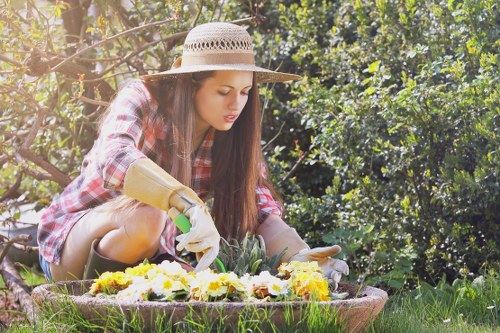 Camberwell gardening professionals restoring a landscaped outdoor space